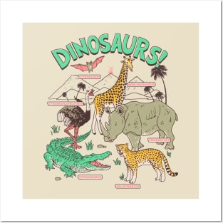 Dinosaurs! Posters and Art